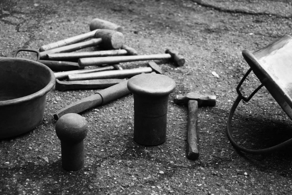 Strumenti per la lavorazione del Rame