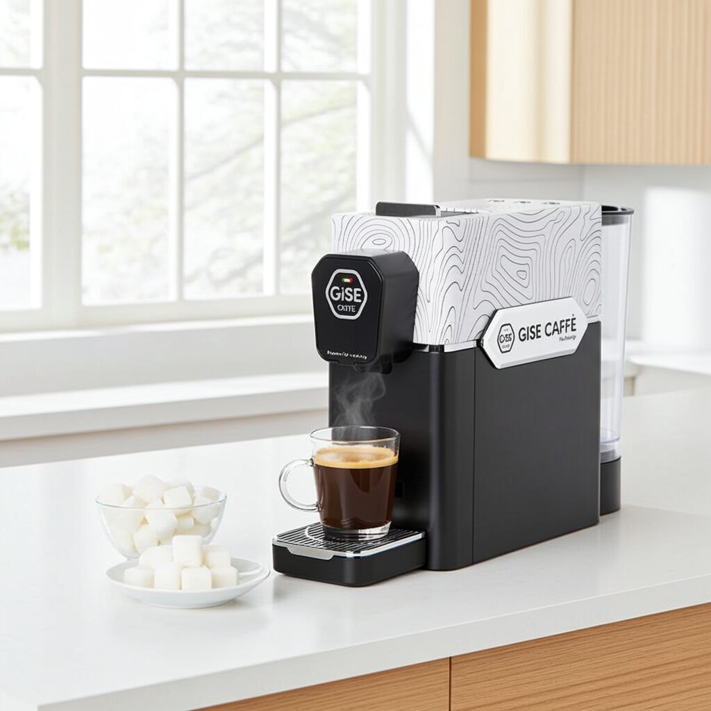 Macchina-Caffè-Gea-Gise-bianca